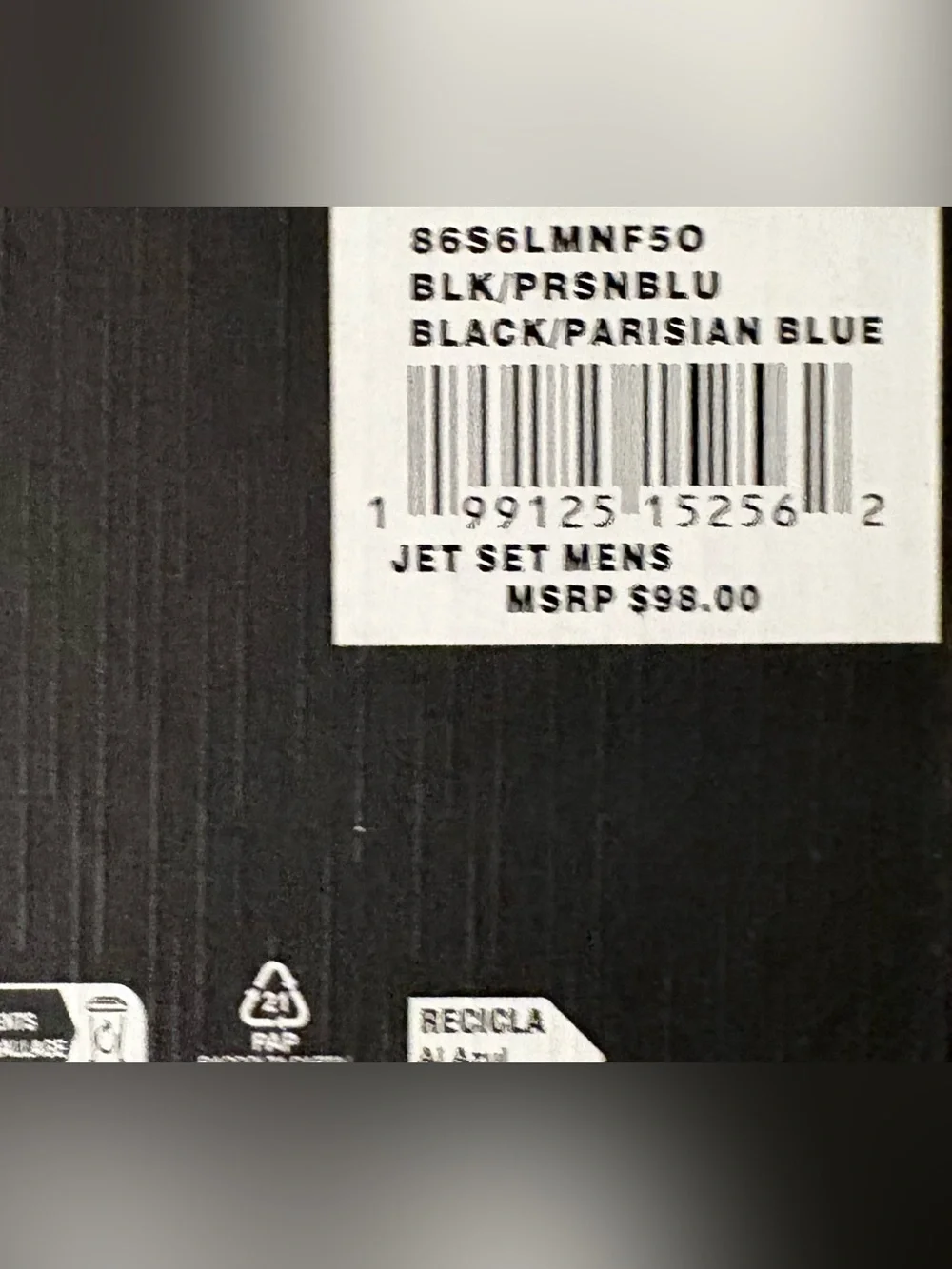 Michael Kors Men’s Slim Bifold Wallet Jet Set Black Monogram Blue Accent New